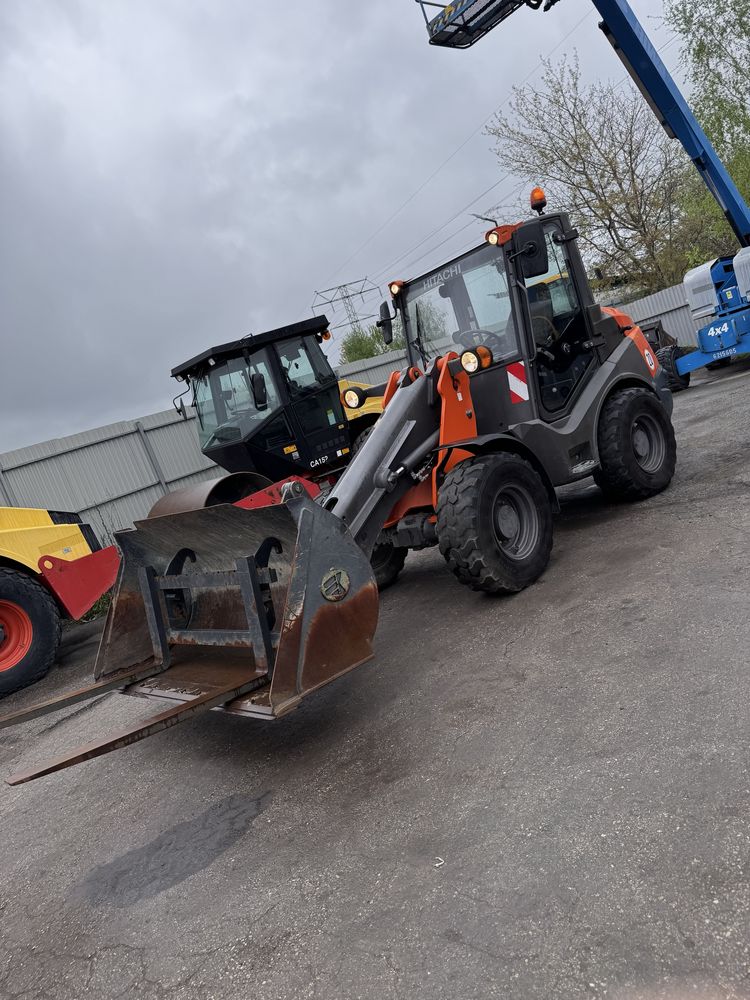 Ładowarka Hitachi ZW 75 widły mecalac kramer przegubowa 2019 deutz