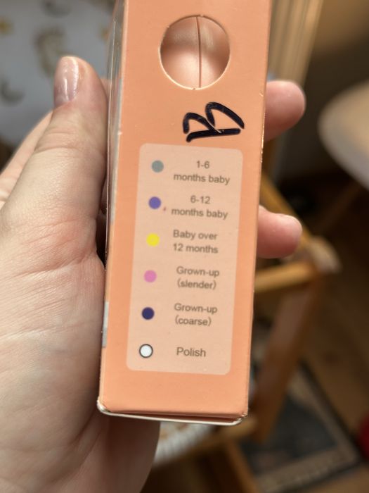 Pilniczek dla paznokci niemowlaka