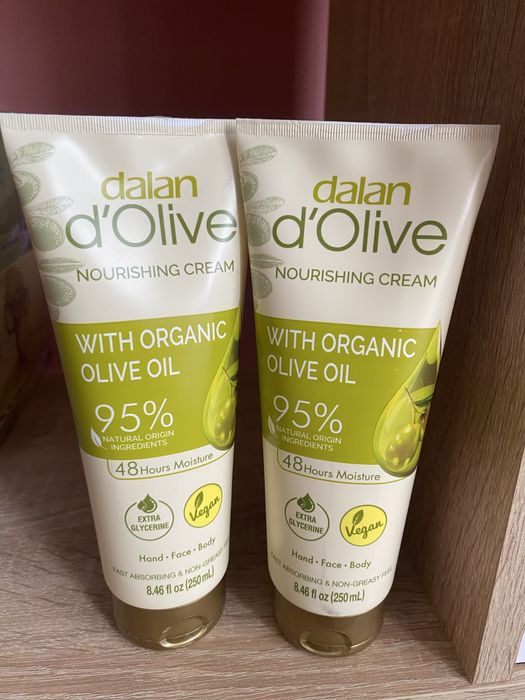 Dalan d'Olive odżywczy krem w tubce 95% naturalnych składników 250ml