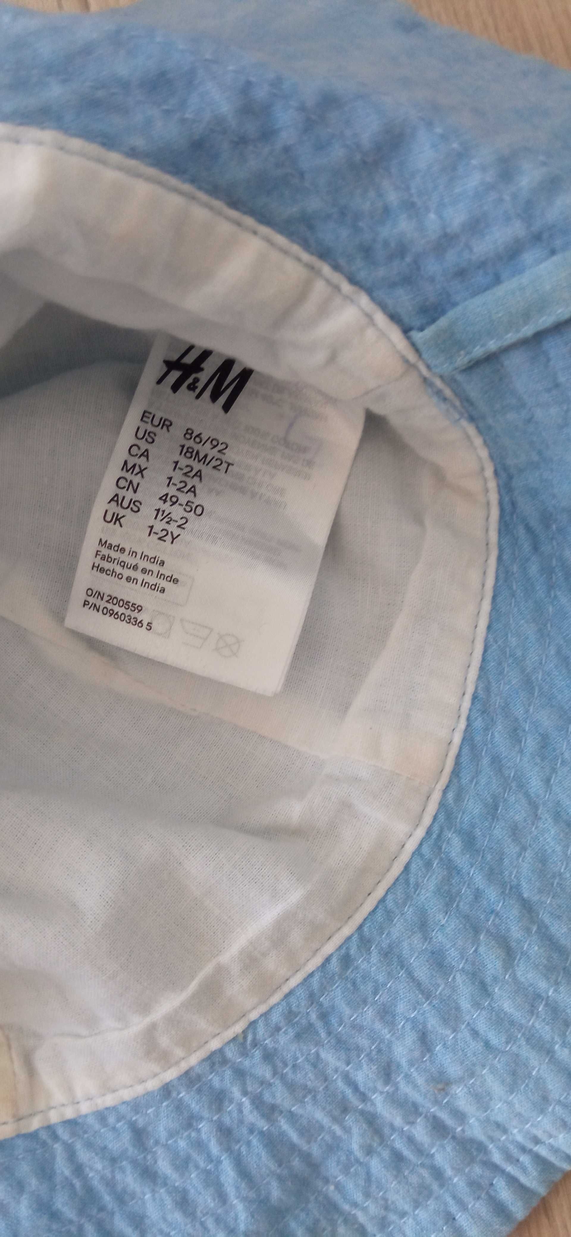 Kapelusz kapelusik niebieski H&M HM 86/82