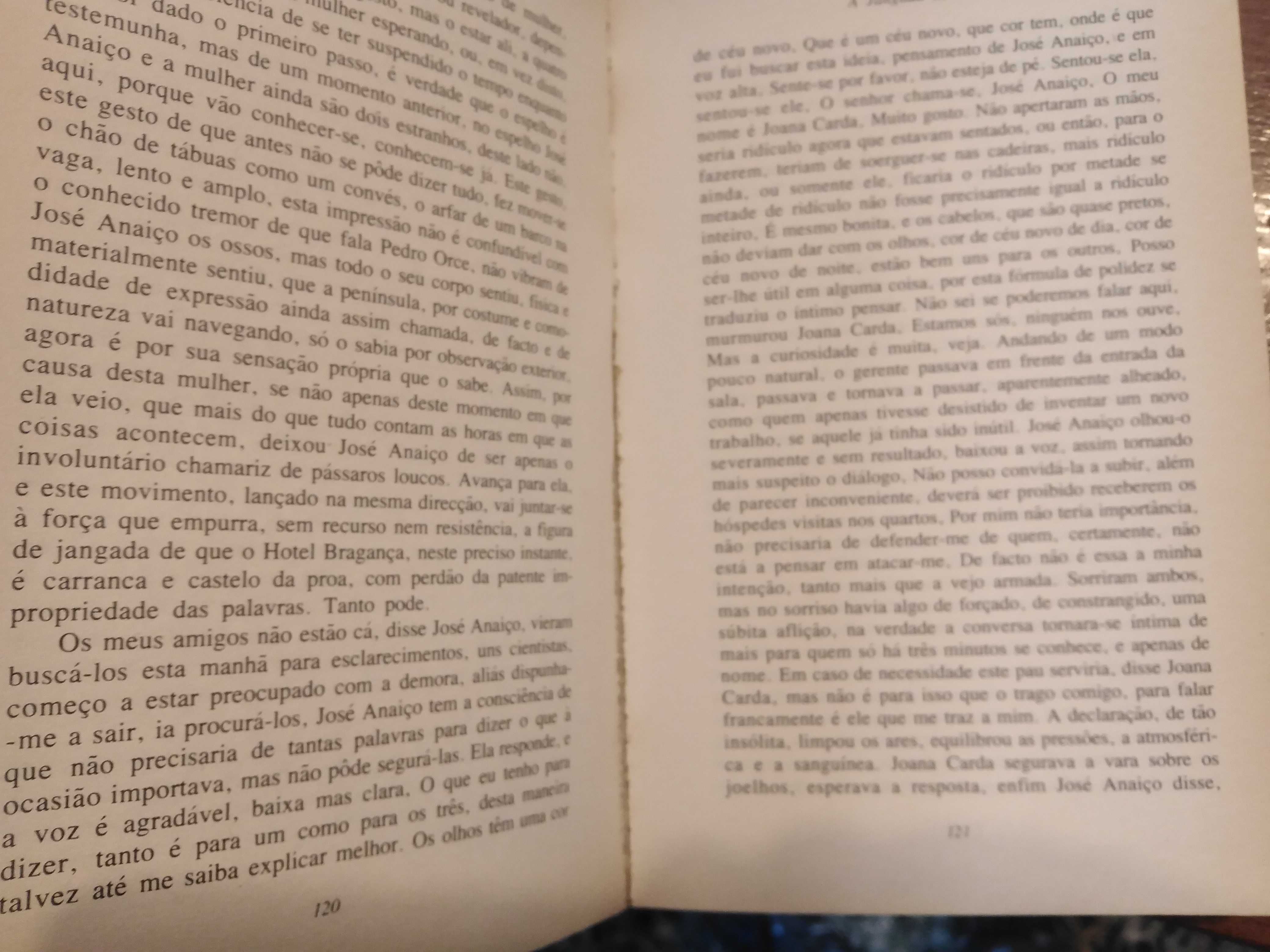 José Saramago - A jangada de pedra [1.ª ed.]