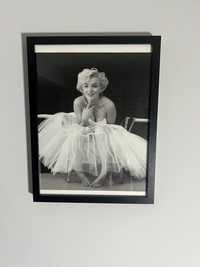 Marilyn Monroe Balerina - plakat w ramie