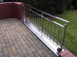 Balustrady nierdzewne