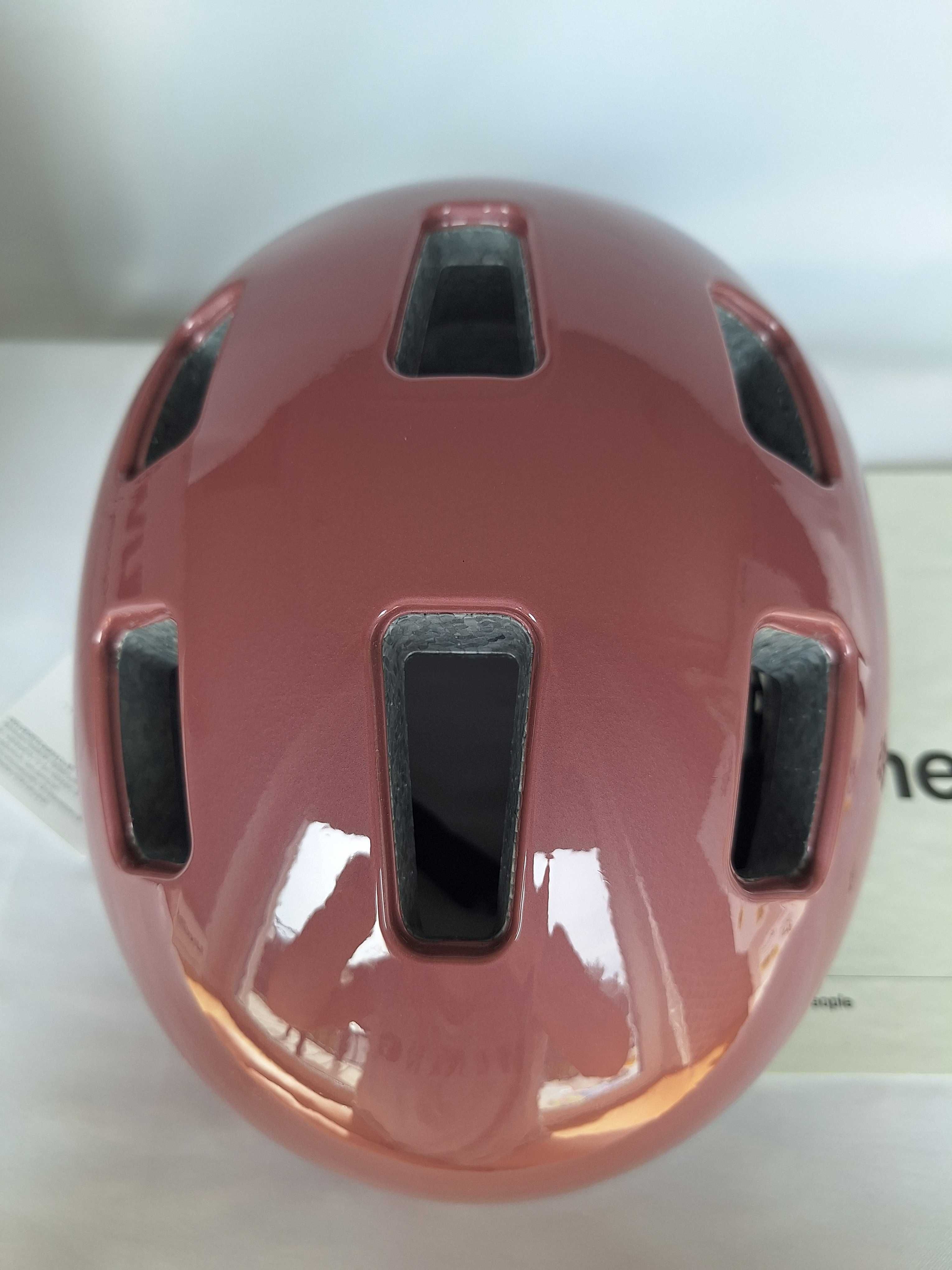 Kask rowerowy dziecięcy Uvex HLMT 4 Rose Grey M 55-58cm