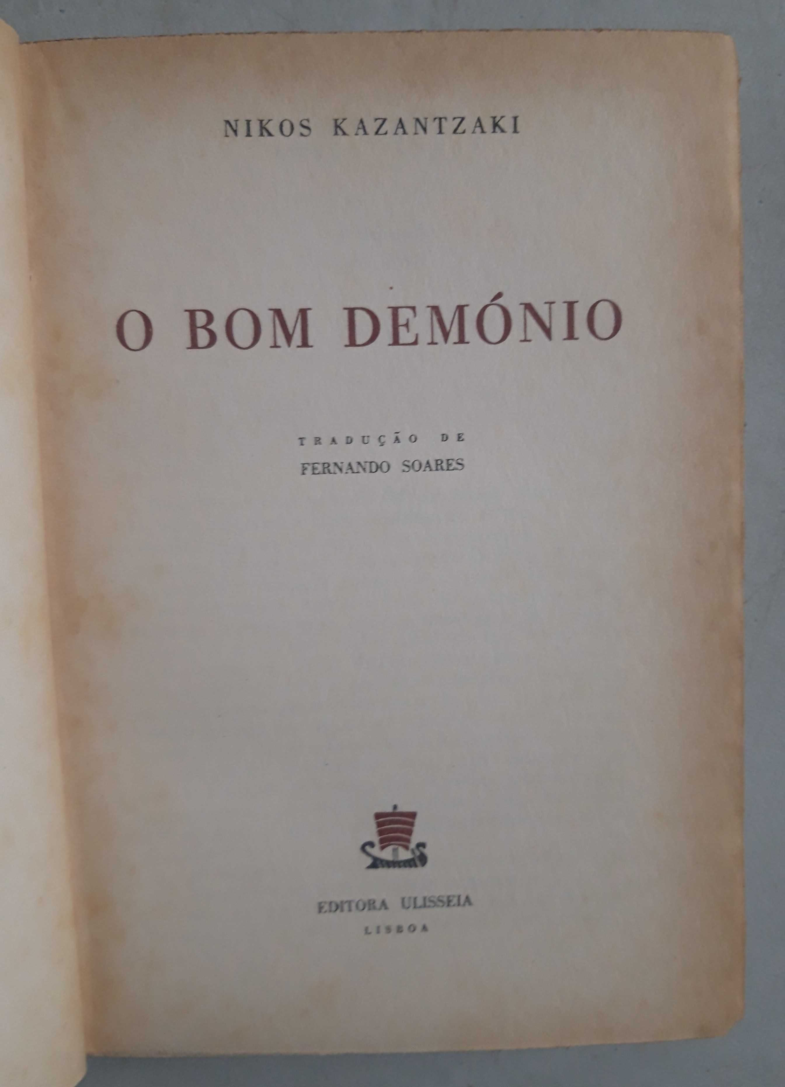 Livro-Ref: CxB - Nikos Kazantzaki - O Bom Demónio