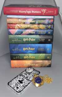 Komplet,zestaw,seria Harry Potter,stare wydanie,twarda oprawa