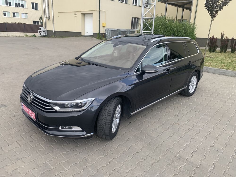 Продається свіжопригнаний повнпривідний Volksvagen passat b8 highline