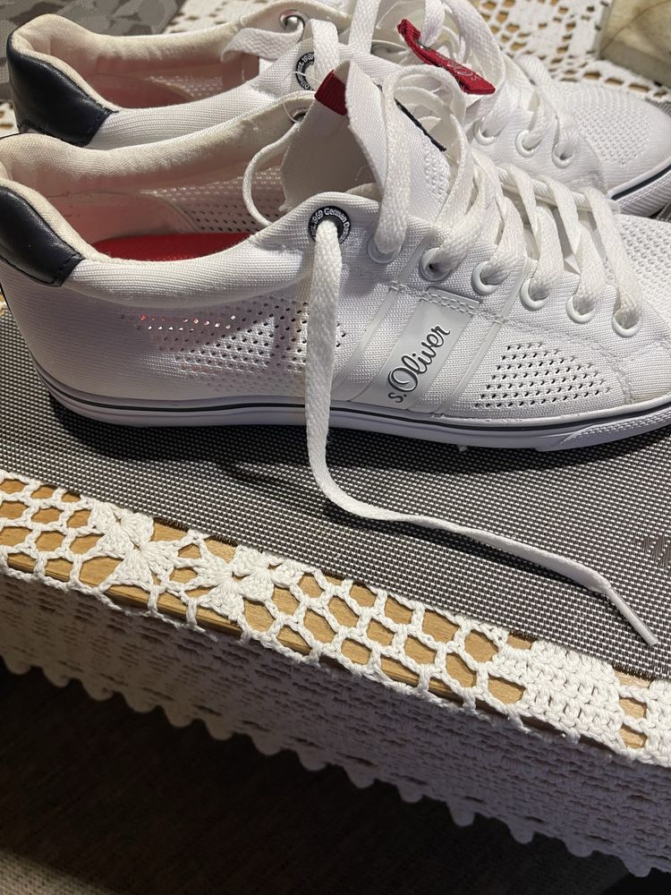 Buty męsko damskie białe