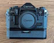 Canon A-1 z gripem, używany. Sprzedaż lub zamiana.