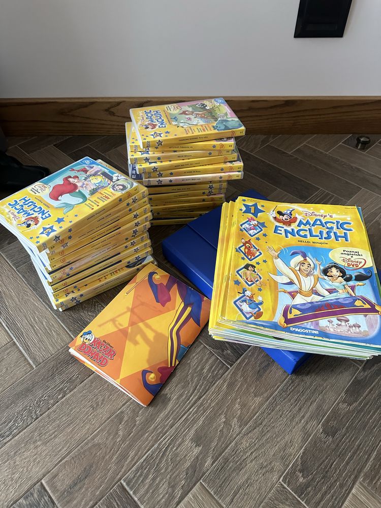 English magic disney deagostini 1-26