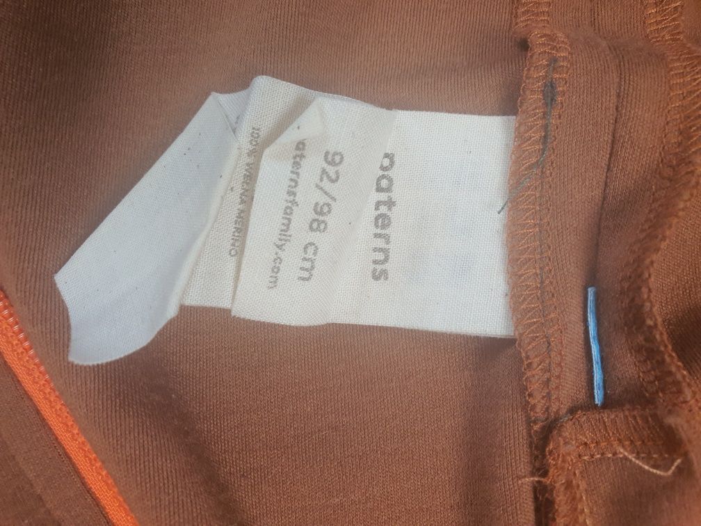 Śpiworek Paterns 100% wełna merino rozmiar 92/98