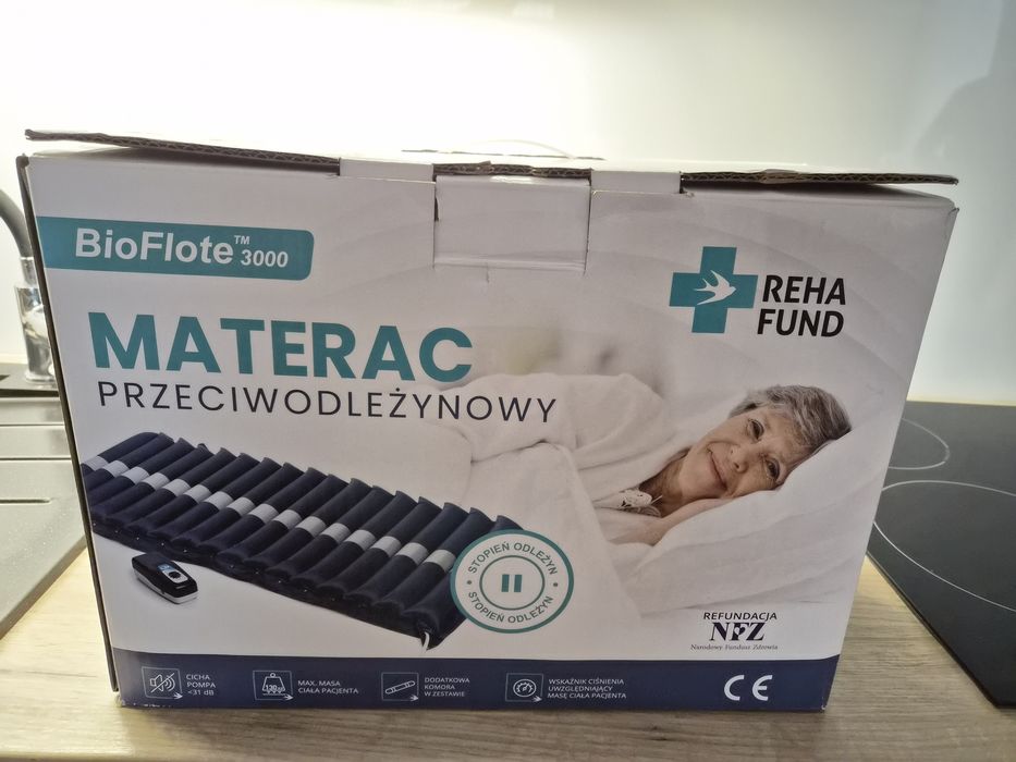 Materac przeciwodlerzynowy BioFlote 3000