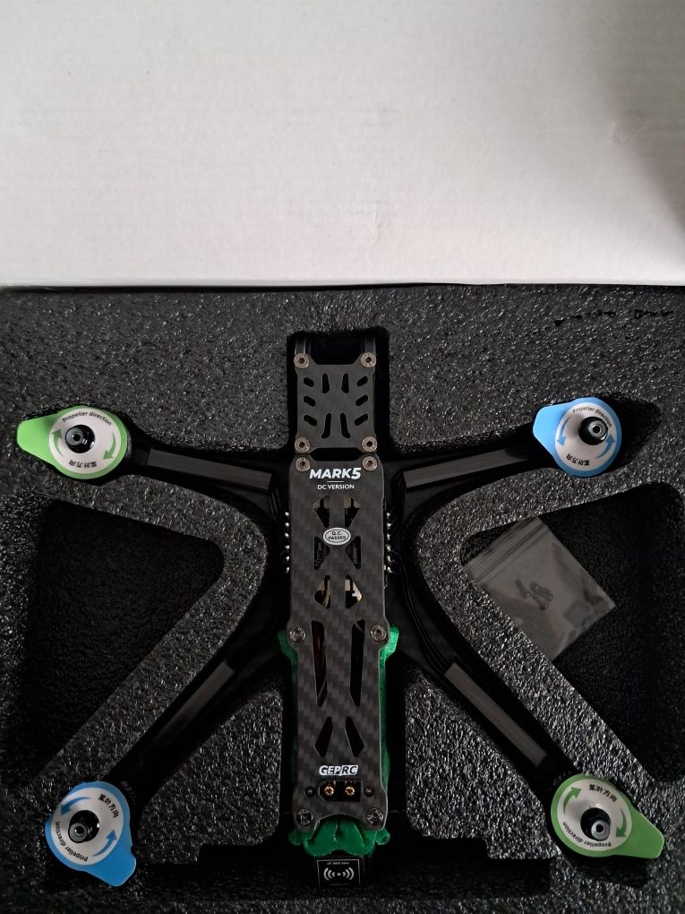 Nowy dron FPV Mark5 O4 Pro, ELRS od GEPRC, bez VTX
