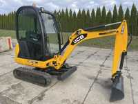 JCB 8018  2017 rok minikoparka koparka sprowadzona 3 łyżki 8018