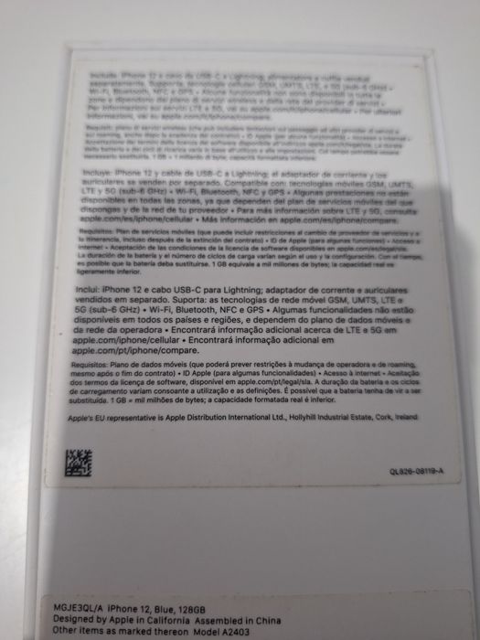 Iphone 12 128gb azul