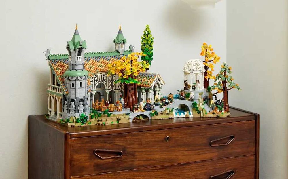 Конструктор Володар перснів: Рівенделл (10316) + підсвітка, 6167 дет.