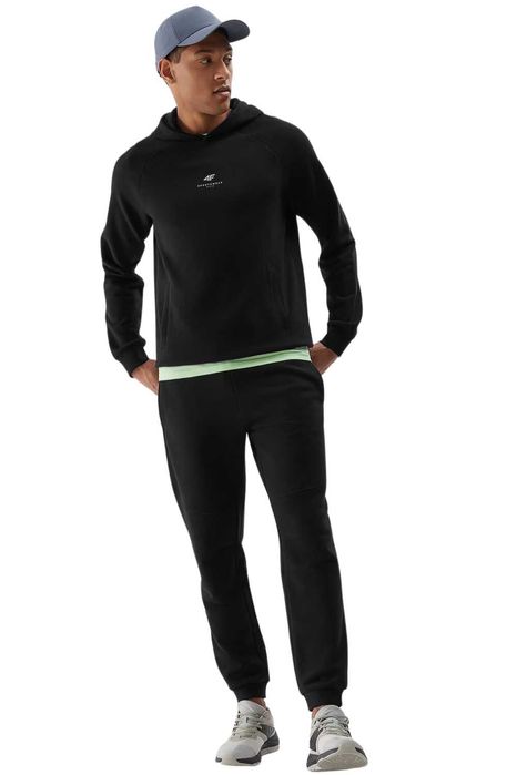 Spodnie dresowe męskie 4F Joggery z bawełny organicznej r. XXL