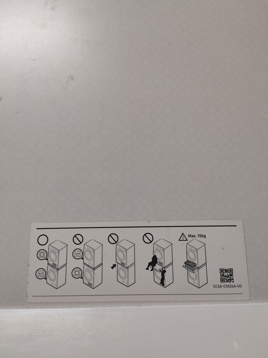 Łącznik, półka, podstawa do pralek i suszarek