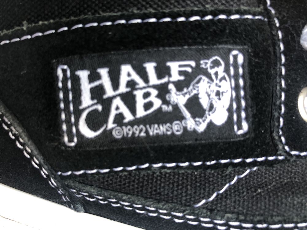 sapatilhas / Ténis Skate Half Cab Vans pretas tamanho 40
