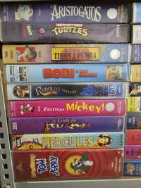 28 Cassetes VHS infantis