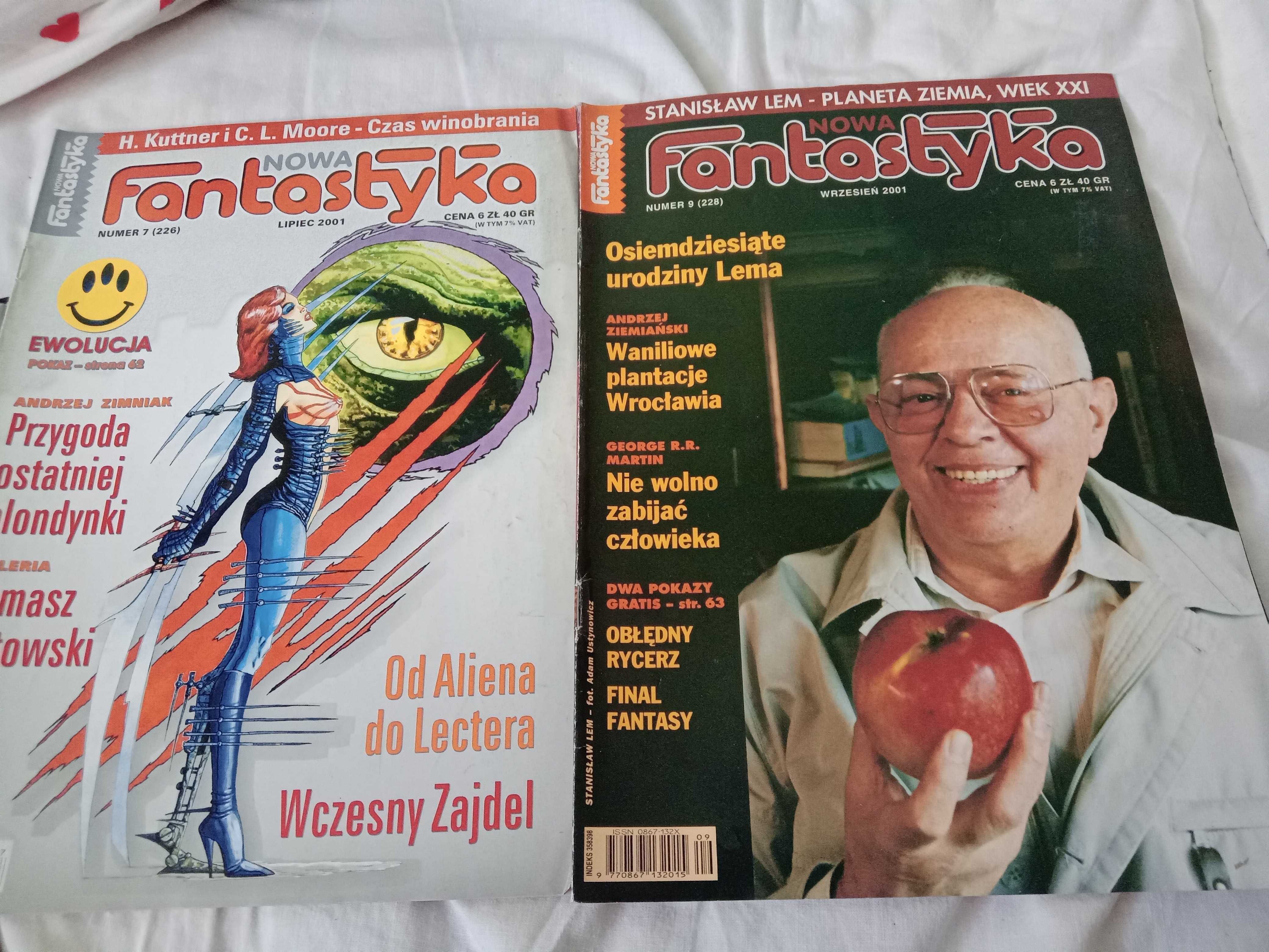Czasopismo Nowa Fantastyka r. 2001