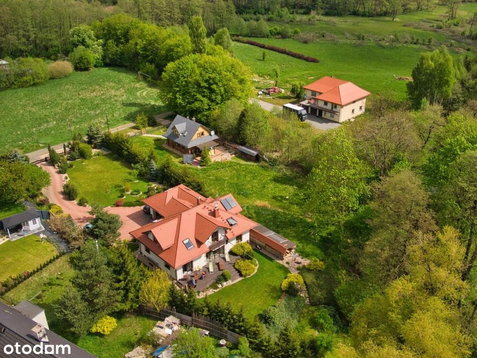 Nowoczesny dom z ogrodem w spokojnej okolicy
