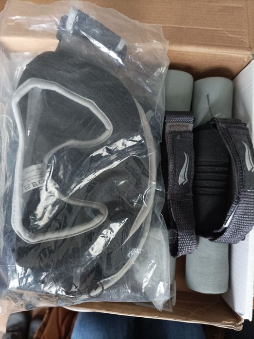 Komplet ciężarków fitness crivit