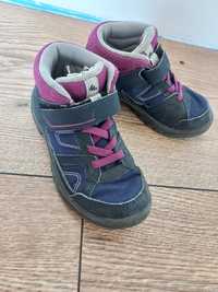 Decathlon trekkingowe buty dla dziewczynki rozmiar 27