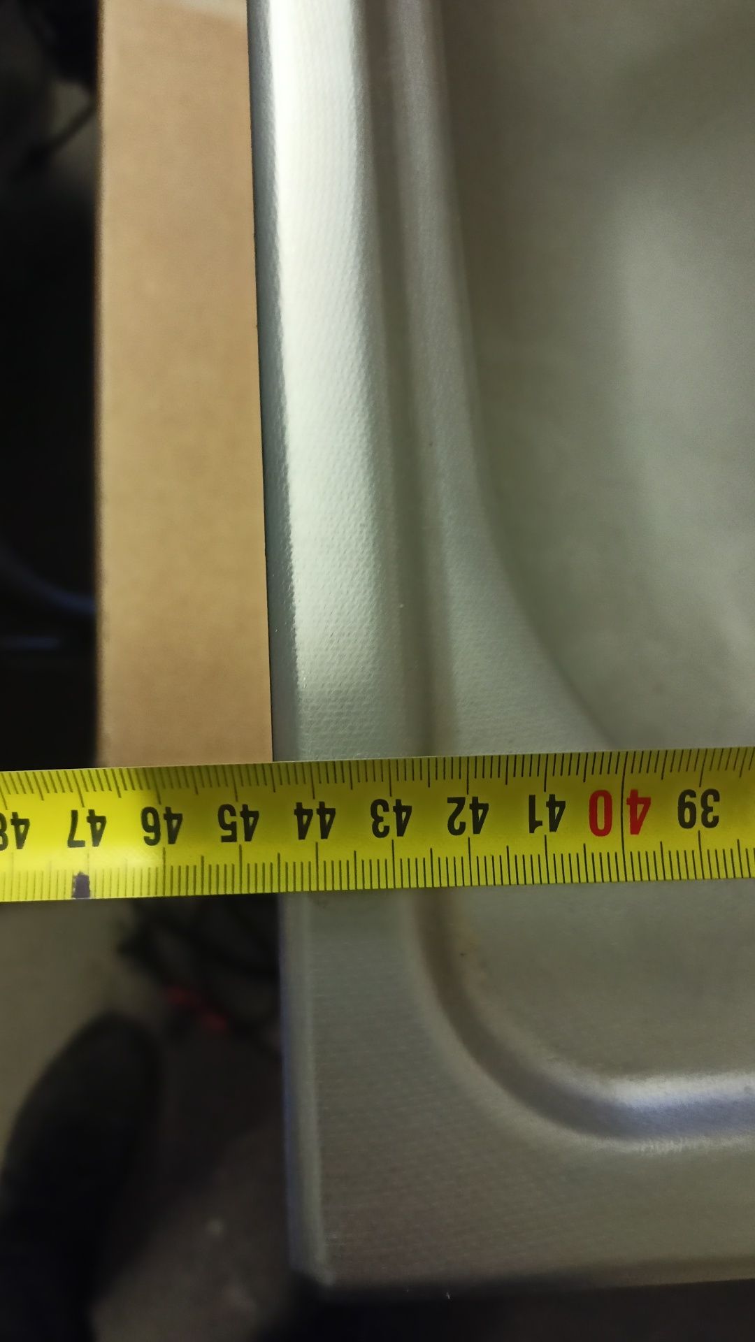 Zlewozmywak do szafki 80 cm struktura Len