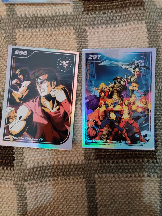 Limited run cartas card Nintendo switch PS4 PS5
