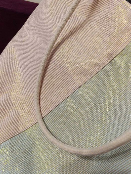 Пляжная сумка -двухцветная пастельная НОВАЯ