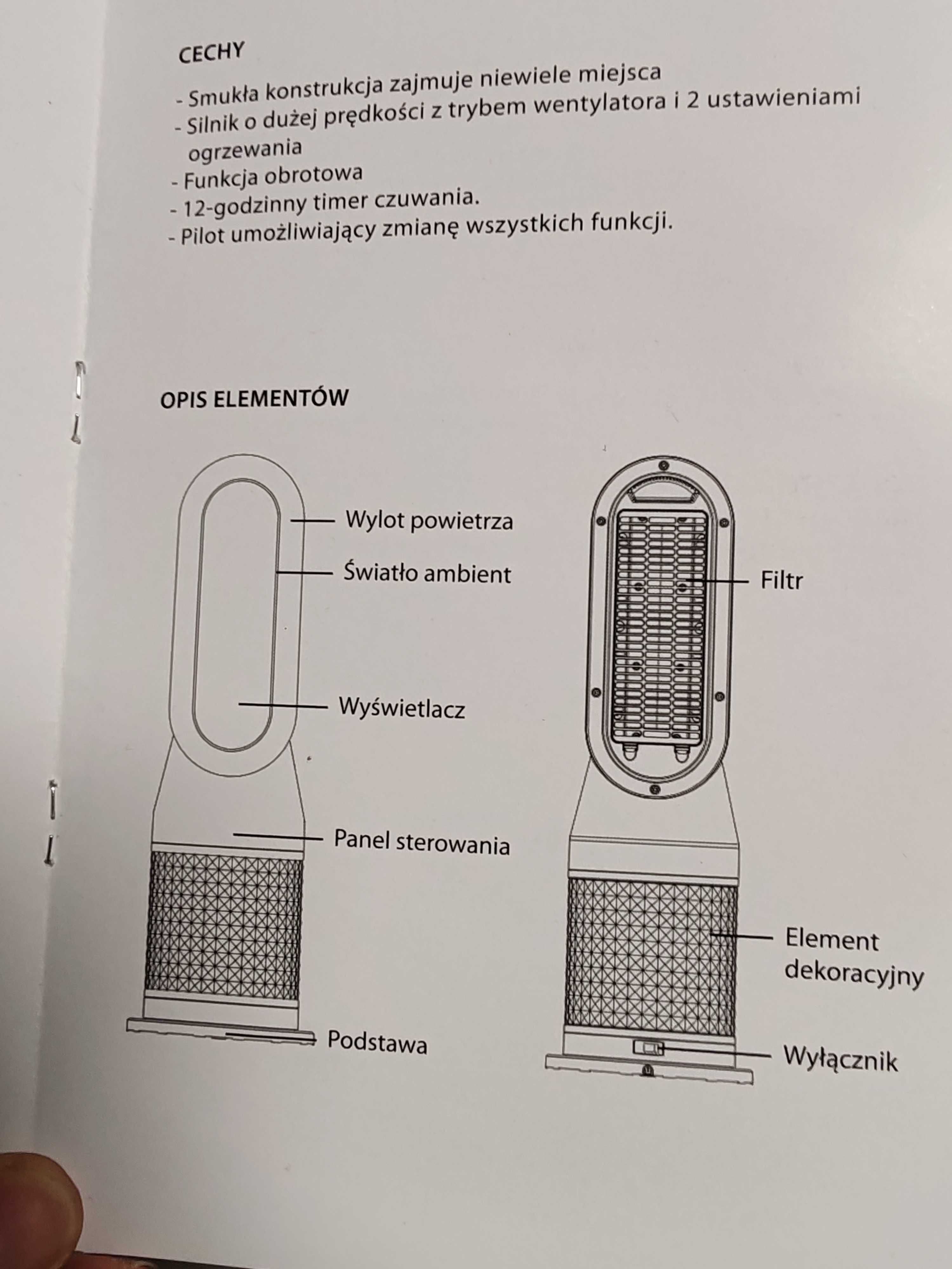 Piecyk i Wentylator CERAMICZNY PTC green energy