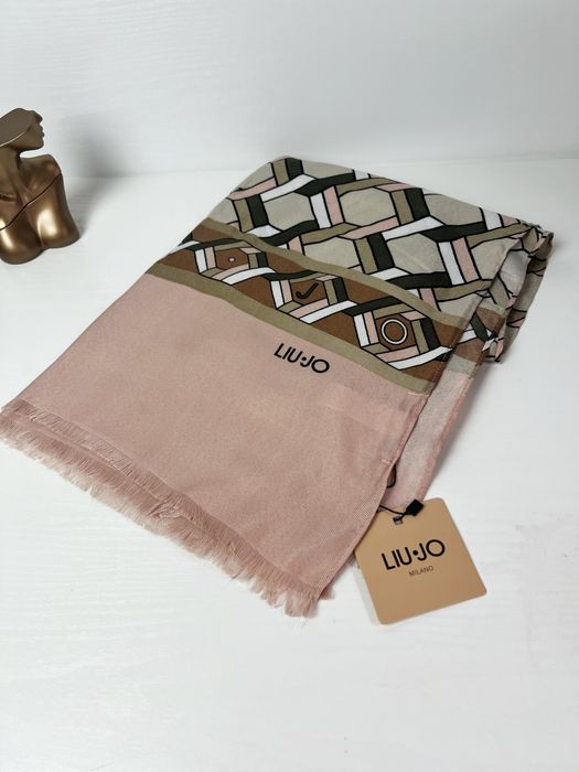 Яскравий шарф палантин liu jo