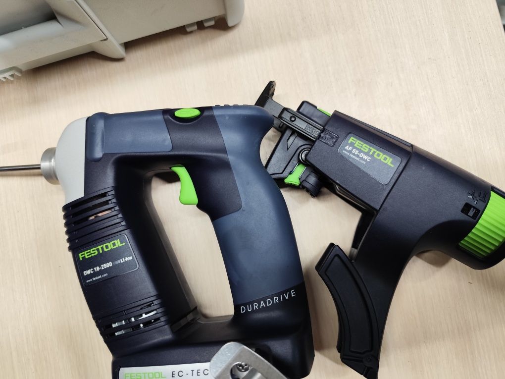 Festool DWC 18-2500 + AF 55-DWC стрічковий шуруповерт Фестул оригінал