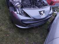 Peugeot 207 cc maska zderzak przedni tylny