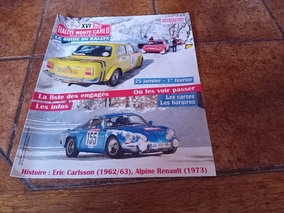 Revistas Automobilismo, rallye Monte-Carlo + Grand Prix