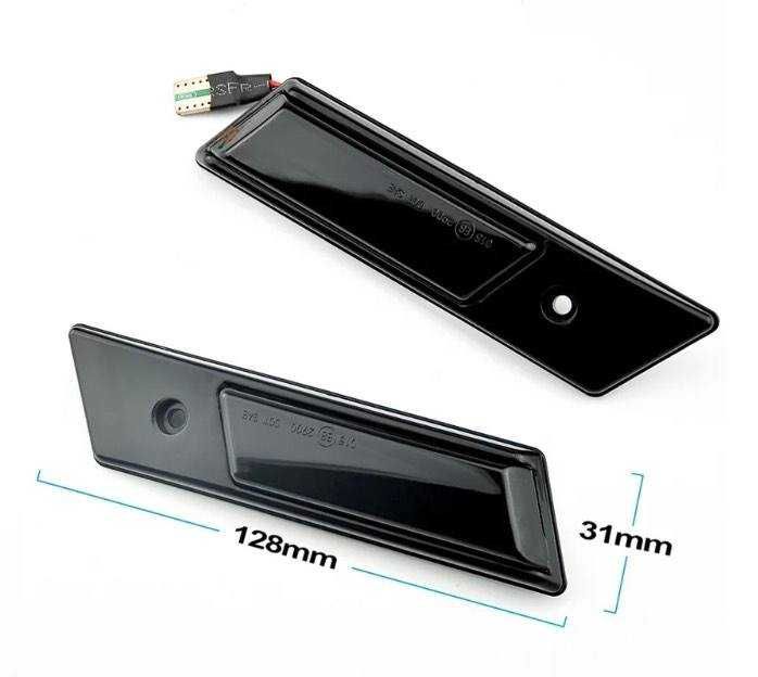 Piscas Dinâmicos em Led BMW E24, E28, E30, E32, E34, E36, M3 Pretos)