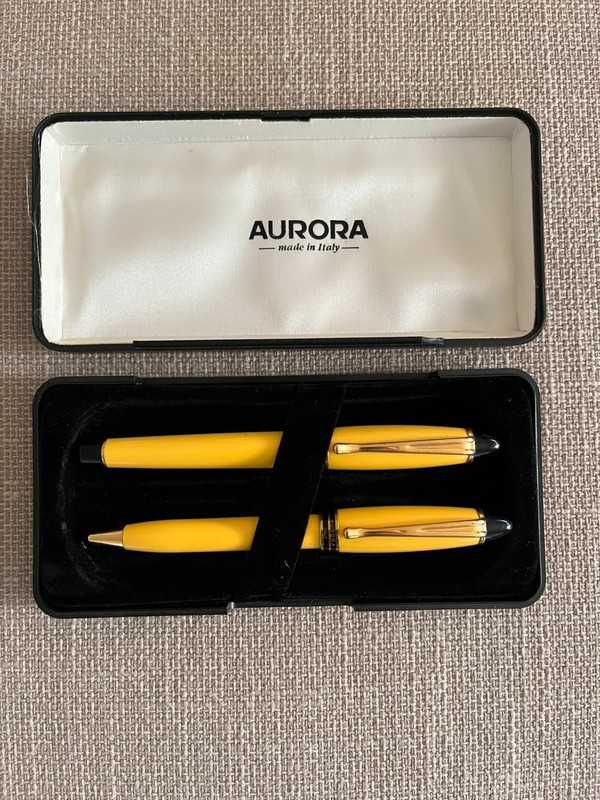 Canetas Aurora Ipsilon Resin Yellow GT