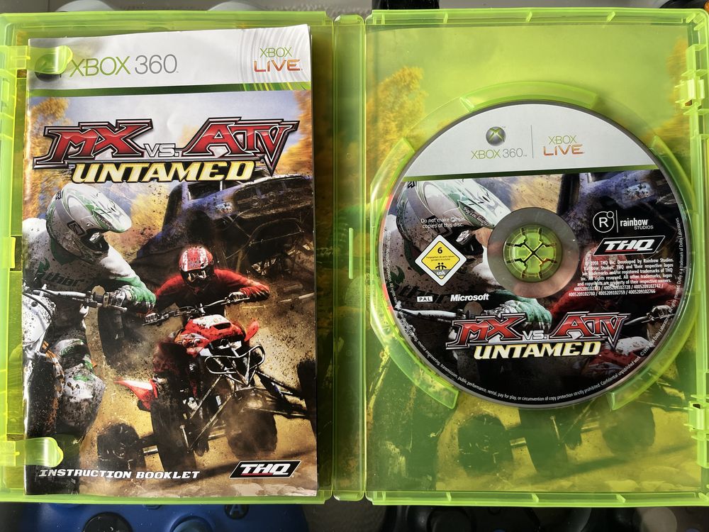 MX vs ATV Untamed Xbox 360 gra offroad 4x4 cross quad