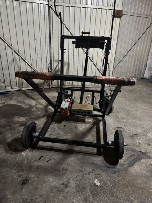 Carrinho porta karts eletrico