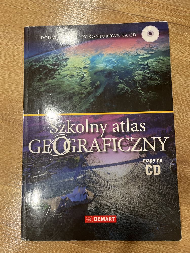 Szkolny Atlas Geograficzny. Podstawówja, liceum, technikum