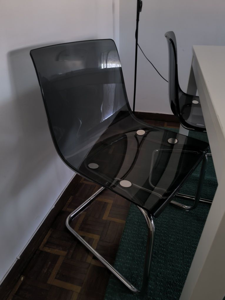 4 Cadeiras IKEA/TOBIAS/cinza