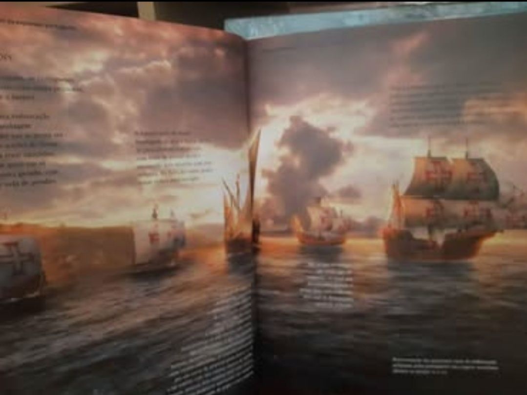 Coleção de 7 livros com imagens "Historia de Portugal", Circulo Leitor