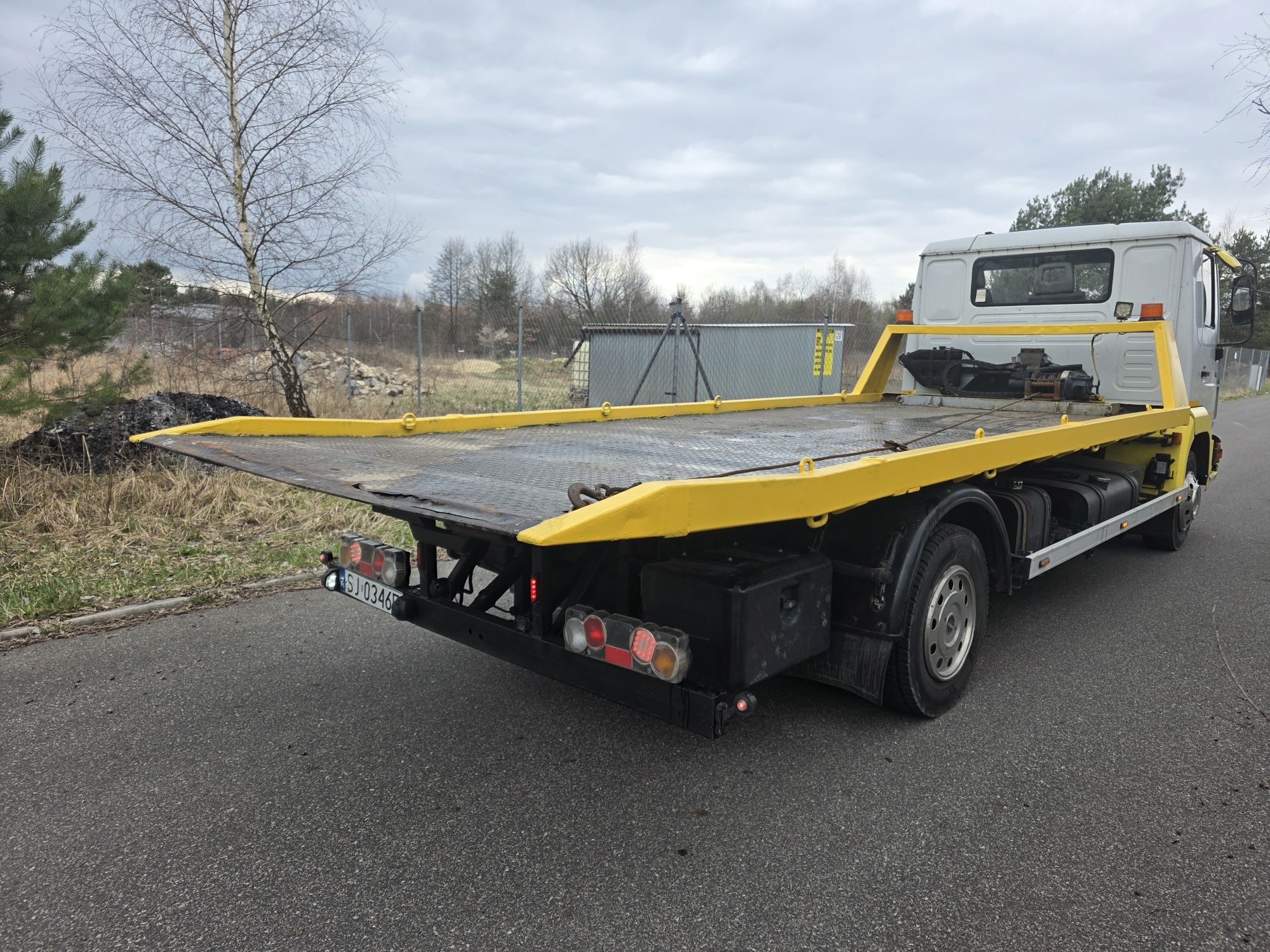 Man l2000 płyta hydrauliczna