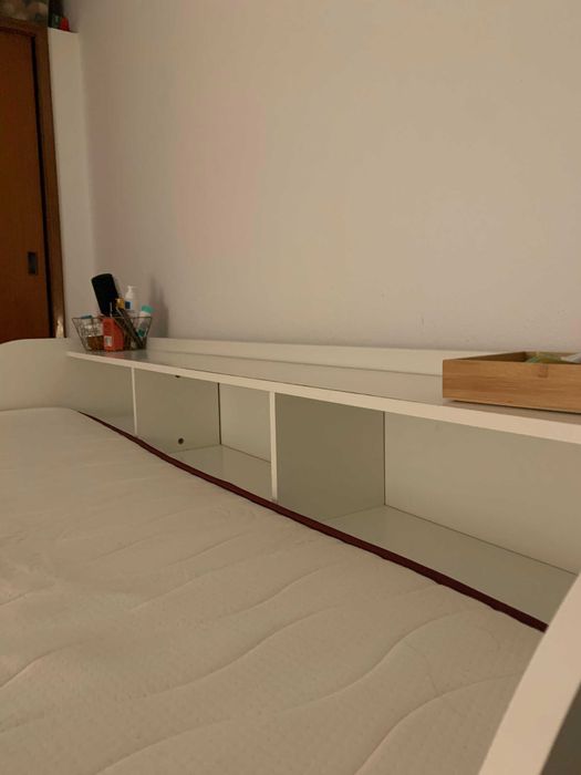 Cama Solteiro IKEA + Colchão
