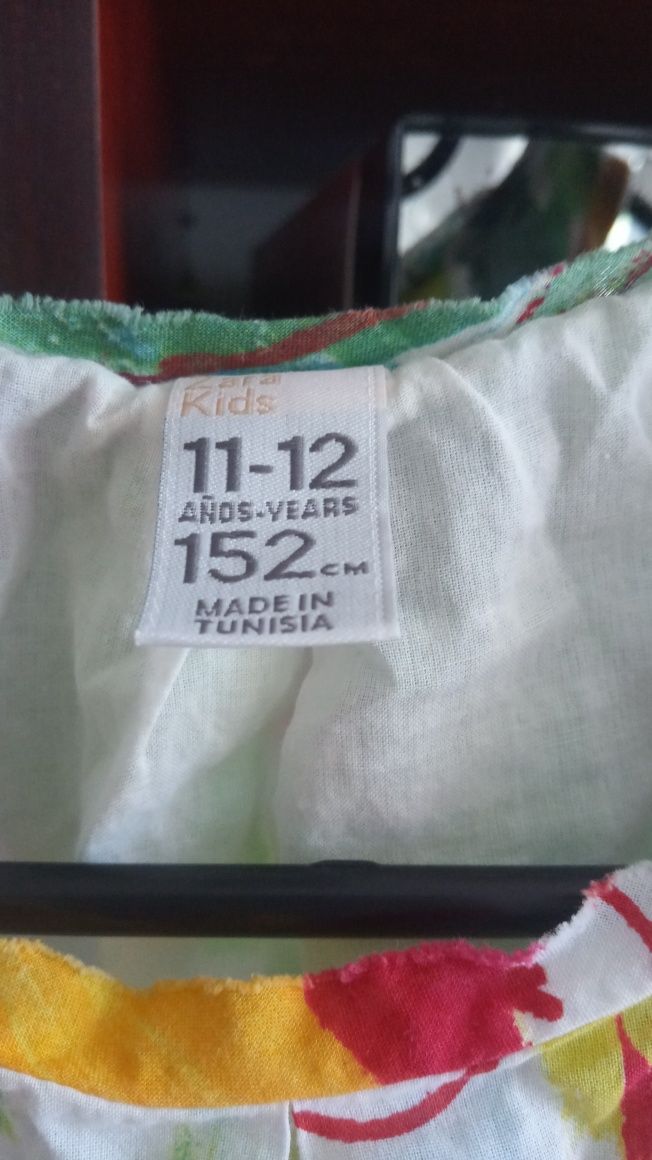 Sukienka dziewczęca letnia roz.152 firmy Zara Kids