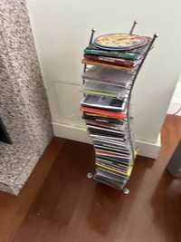 Torre para guardar CD