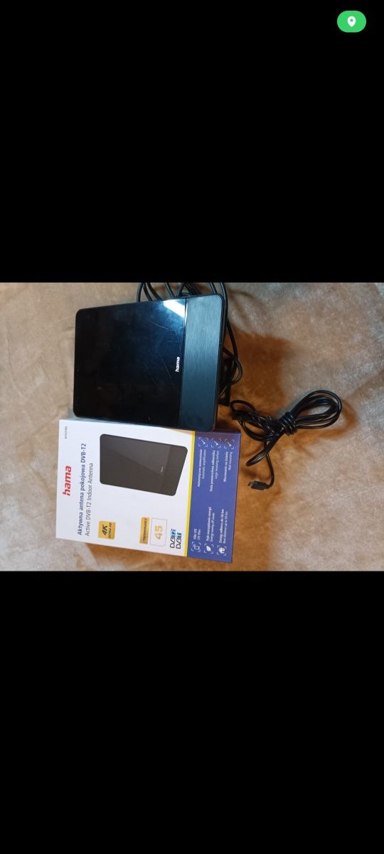Aktywna antena pokojowa DVB-T2 hama