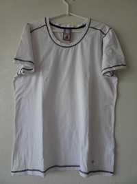 T-shirt damski biały marynarski, Tchibo rozm. 44/46