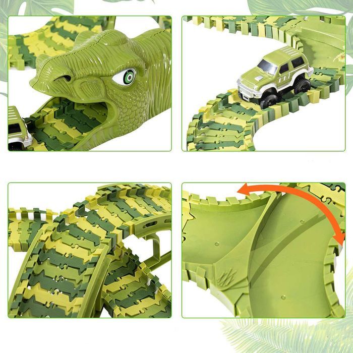 tor wyścigowy park dinozaurów